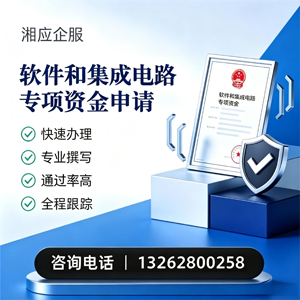渭南软件和集成电路专项资金申报服务