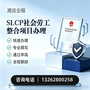 渭南SLCP社会劳工整合项目申报服务