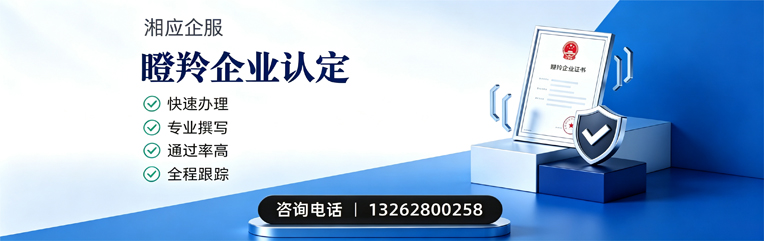 渭南瞪羚企业认定申报服务