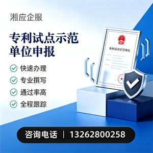 渭南专利试点示范单位申报服务