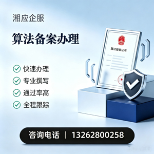 渭南算法备案申报服务