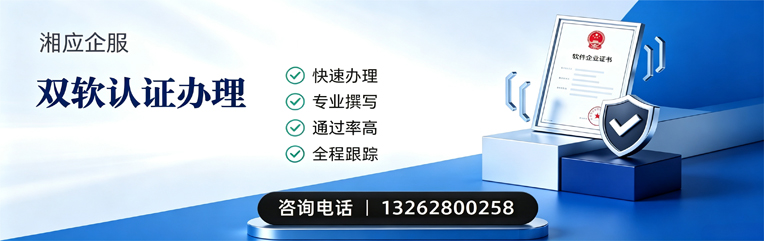 渭南双软认证申报服务